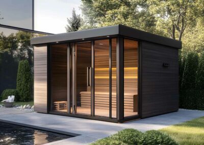 Pool house - SMART METAL BOX
